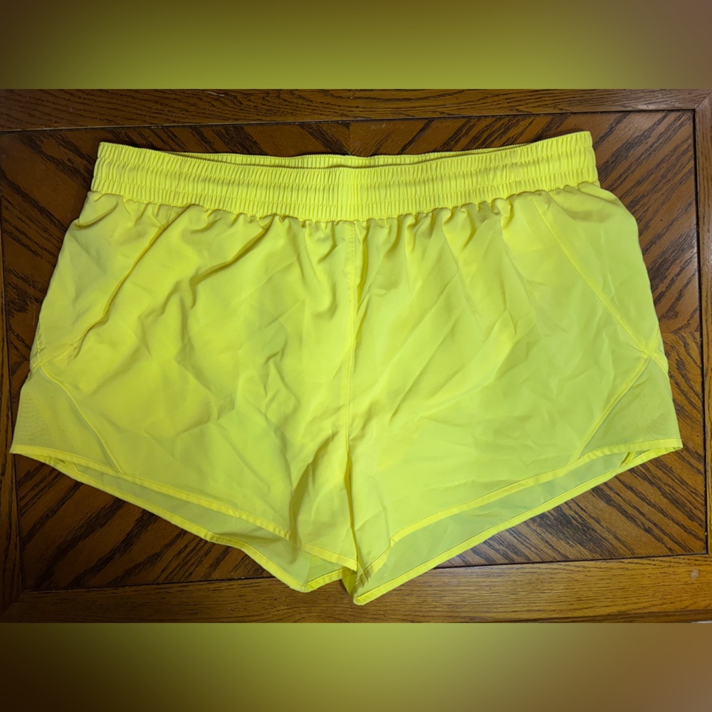 All in Motion Yellow Athletic Shorts